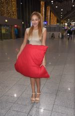 SARAH JOELLE JAHNEL at Airport in Frankfurt am Main 01/06/2017