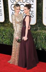 SARAH PAULSON and AMANDA PEET at 74th Annual Golden Globe Awards in Beverly Hills 01/08/2017