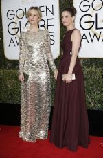SARAH PAULSON and AMANDA PEET at 74th Annual Golden Globe Awards in Beverly Hills 01/08/2017