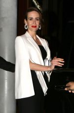 SARAH PAULSON at Catch LA in West Hollywood 01/29/2017