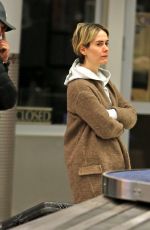 SARAH PAULSON at JFK Airport in New York 01/09/2017