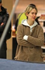 SARAH PAULSON at JFK Airport in New York 01/09/2017