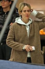 SARAH PAULSON at JFK Airport in New York 01/09/2017