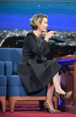 SARAH PAULSON at Late Show with Stephen Colbert 01/16/2017
