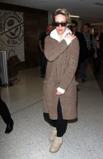 SARAH PAULSON at LAX Airport in Los Angeles 01/26/2017