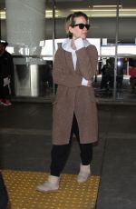 SARAH PAULSON at LAX Airport in Los Angeles 01/26/2017
