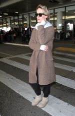 SARAH PAULSON at LAX Airport in Los Angeles 01/26/2017