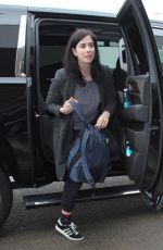 SARAH SILVERMAN at LAX Airport in Los Angeles 01/09/2017