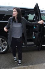 SARAH SILVERMAN at LAX Airport in Los Angeles 01/09/2017