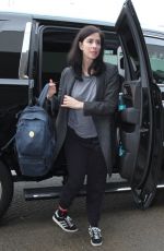 SARAH SILVERMAN at LAX Airport in Los Angeles 01/09/2017