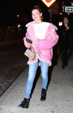 SARAH SNYDER Night Out in New York 01/26/2017
