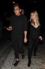 SASHA PIETERSE Leaves 1 Oak in West Hollywood 01/13/2017
