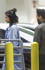 SELENA GOMEZ and The Weeknd Night Out in Hollywood 01/26/2017