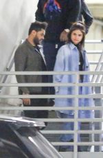 SELENA GOMEZ and The Weeknd Night Out in Hollywood 01/26/2017