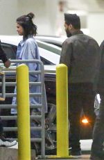 SELENA GOMEZ and The Weeknd Night Out in Hollywood 01/26/2017