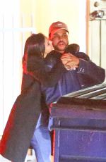 SELENA GOMEZ and The Weeknd Night Out in Santa Monica 01/11/2017