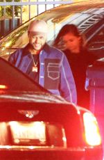 SELENA GOMEZ and The Weeknd Night Out in Santa Monica 01/11/2017