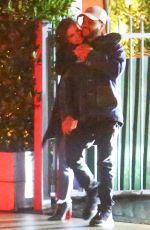 SELENA GOMEZ and The Weeknd Night Out in Santa Monica 01/11/2017
