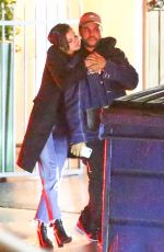 SELENA GOMEZ and The Weeknd Night Out in Santa Monica 01/11/2017