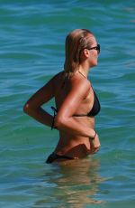 SELENA WEBER in Bikini at a Beach in Miami 01/19/2017
