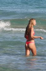 SELENA WEBER in Bikini at a Beach in Miami 01/30/2017
