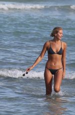 SELENA WEBER in Bikini at a Beach in Miami 01/30/2017