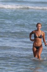 SELENA WEBER in Bikini at a Beach in Miami 01/30/2017