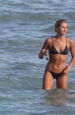 SELENA WEBER in Bikini at a Beach in Miami 01/30/2017