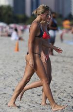 SELENA WEBER in Bikini at a Beach in Miami 01/30/2017