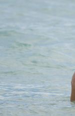 SELENA WEBER in Swimsuit at a Beach in Miami 01/16/2017