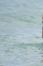 SELENA WEBER in Swimsuit at a Beach in Miami 01/16/2017