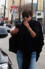 SELMA BLAIR Out and About in Ctudio City 01/04/2017