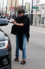 SELMA BLAIR Out and About in Ctudio City 01/04/2017