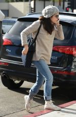 SELMA BLAIR Out and About in Los Angeles 01/11/2017