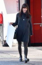 SELMA BLAIR Out and About in Studio City 01/01/2017