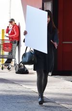 SELMA BLAIR Out and About in Studio City 01/01/2017