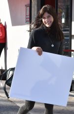 SELMA BLAIR Out and About in Studio City 01/01/2017