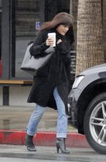 SELMA BLAIR Out for Coffee in Los Angeles 01/10/2017