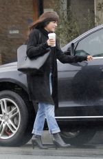 SELMA BLAIR Out for Coffee in Los Angeles 01/10/2017