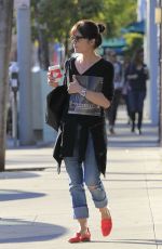 SELMA BLAIR Out in Beverly Hills 01/29/2017