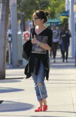 SELMA BLAIR Out in Beverly Hills 01/29/2017