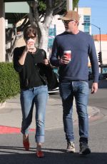 SELMA BLAIR Out in Beverly Hills 01/29/2017