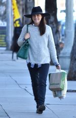 SELMA BLAIR Out Shopping in Studio City 01/21/2017