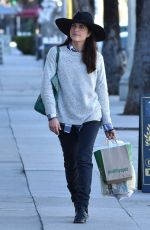 SELMA BLAIR Out Shopping in Studio City 01/21/2017