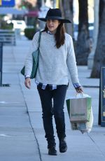 SELMA BLAIR Out Shopping in Studio City 01/21/2017