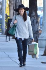 SELMA BLAIR Out Shopping in Studio City 01/21/2017