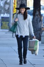 SELMA BLAIR Out Shopping in Studio City 01/21/2017