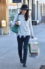 SELMA BLAIR Out Shopping in Studio City 01/21/2017