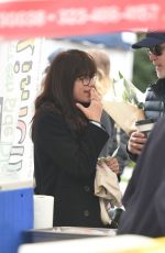 SELMA BLAIR Shopping at Farmers Market in Los Angeles 01/15/2017