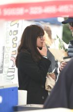 SELMA BLAIR Shopping at Farmers Market in Los Angeles 01/15/2017